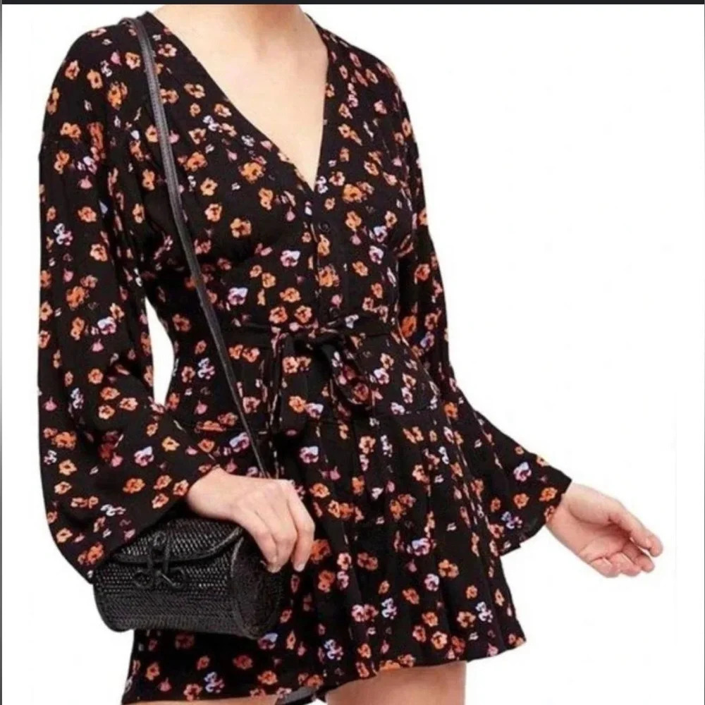 FREE PEOPLE L’AMOUR FLORAL ROMPER